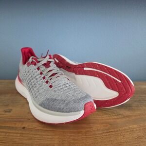 Rabbit Mens Dream Chaser Running Shoes Scarlet Sage Grey Knit RMSDC-650 Size 11